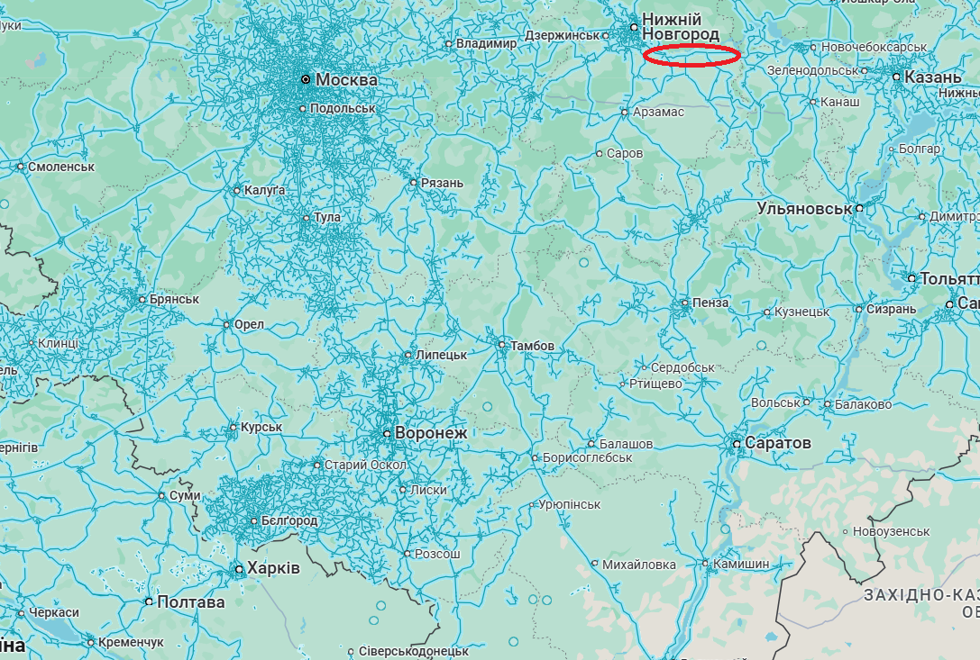 У Нижегородській області дрони атакували нафтобазу, сталася пожежа